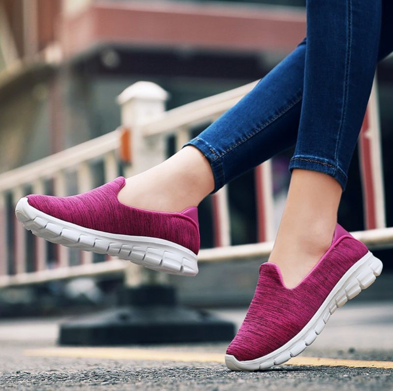 Skyters Slip-on-skor För Kvinnor - Ros