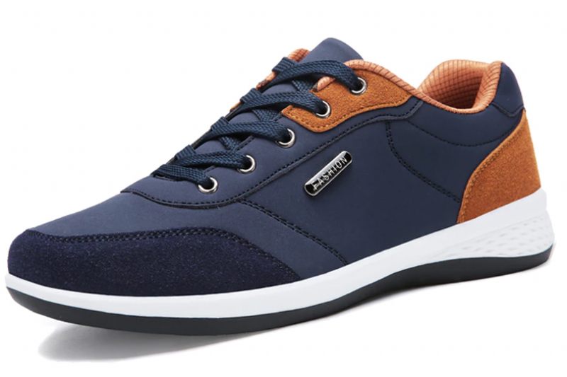 Snejider Modesneakers För Män - Blå