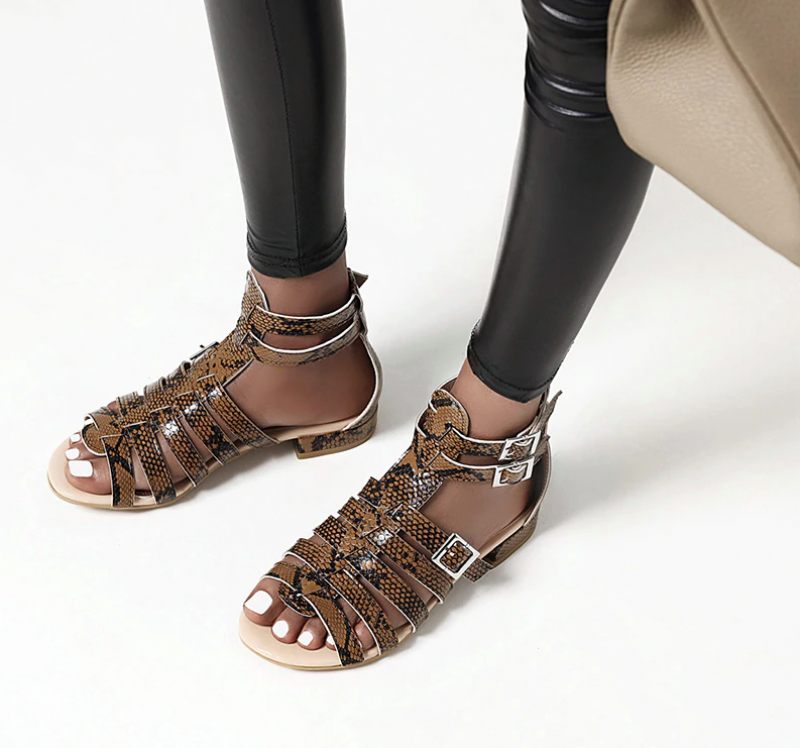 Somme Damsandaler - Brun