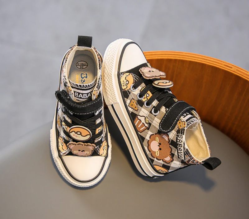 Sorni Unisex Casual Sneaker För Barn - Brun