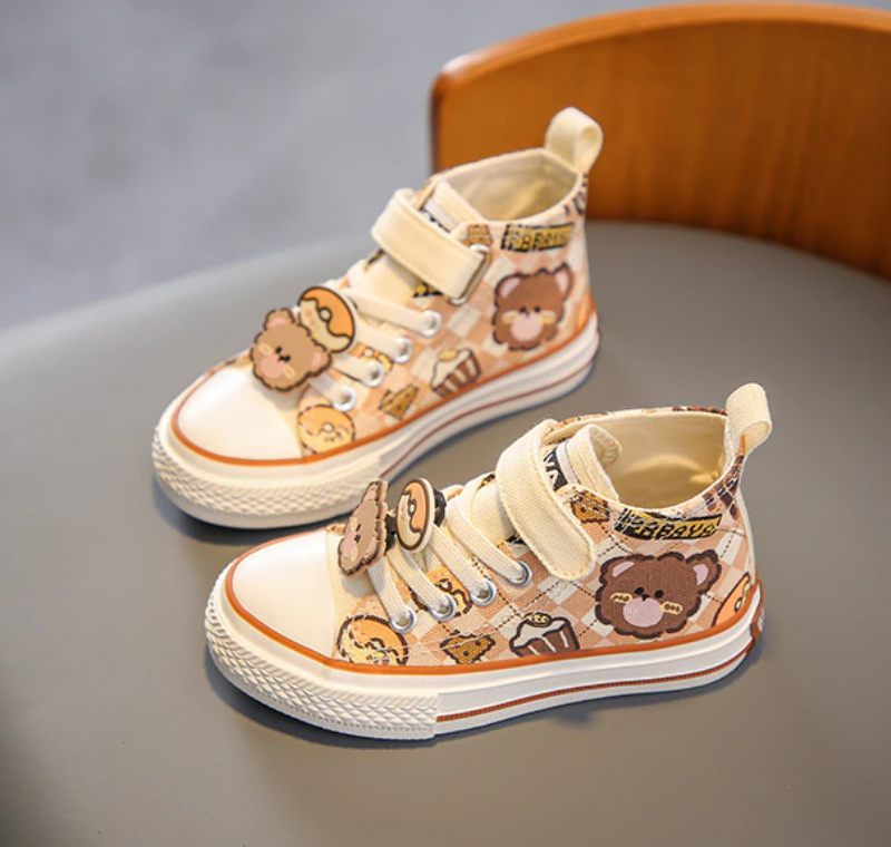 Sorni Unisex Casual Sneaker För Barn - Brun