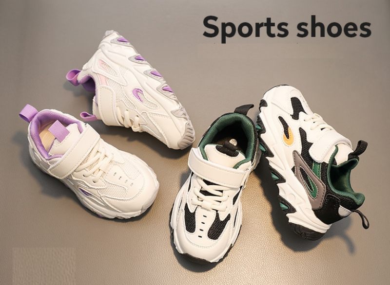 Spear Unisex Modesneaker För Barn - Grön