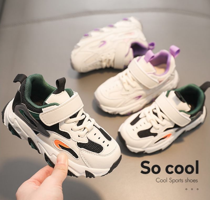 Spear Unisex Modesneaker För Barn - Grön