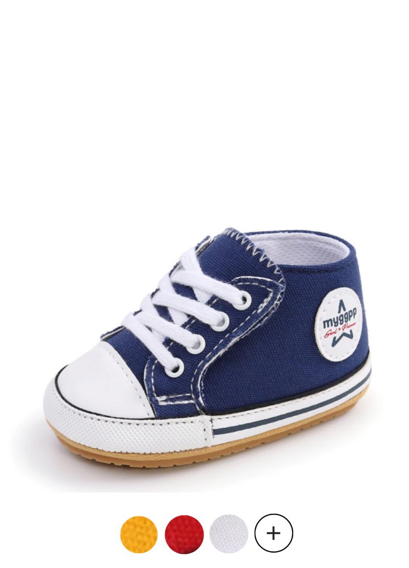 Spike Baby Pojkar Klassiska Sneakers