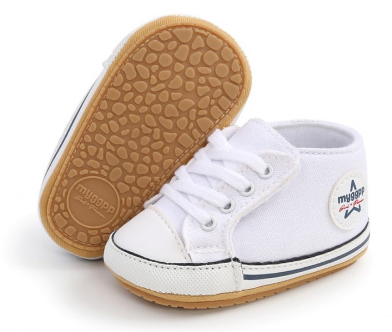 Spike Baby Pojkar Klassiska Sneakers - Blå