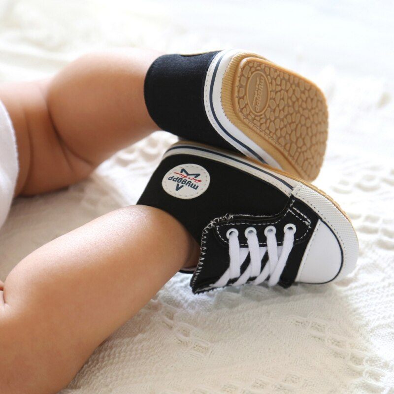 Spike Baby Pojkar Klassiska Sneakers - Blå