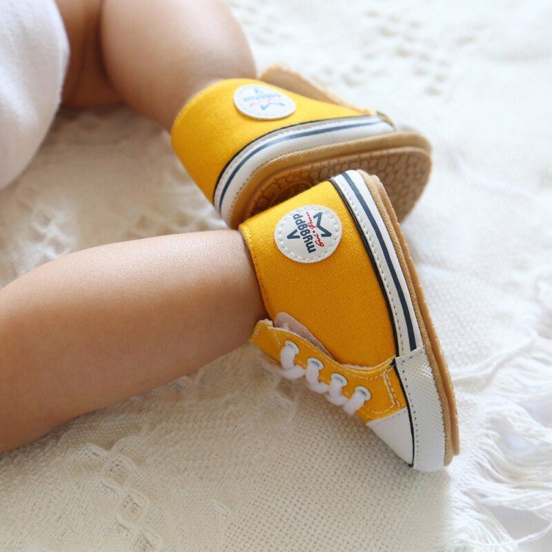 Spike Baby Pojkar Klassiska Sneakers - Blå