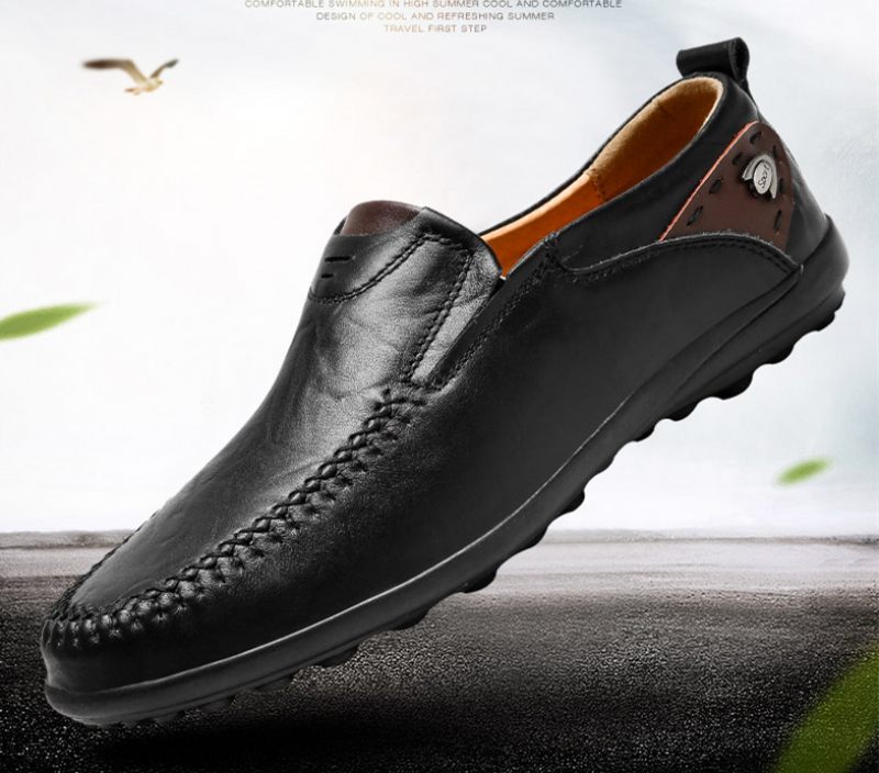 Spike Herr Loafers Fritidsskor - Svart