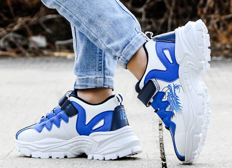 Stanford Pojkar Mode Sneakers - Röd