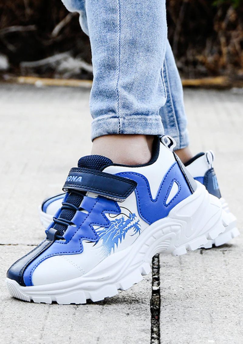 Stanford Pojkar Mode Sneakers - Röd