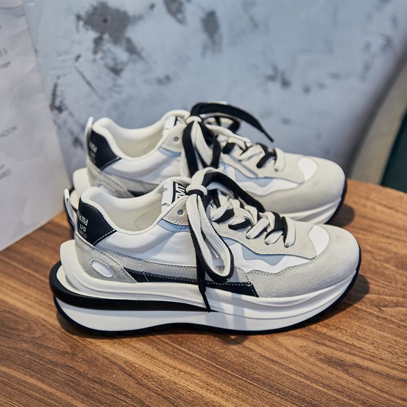Stark Sneaker I Läder För Kvinnor - Beige