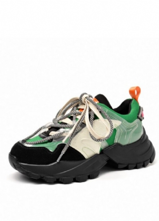 Steff Sneakerskor I Läder För Kvinnor