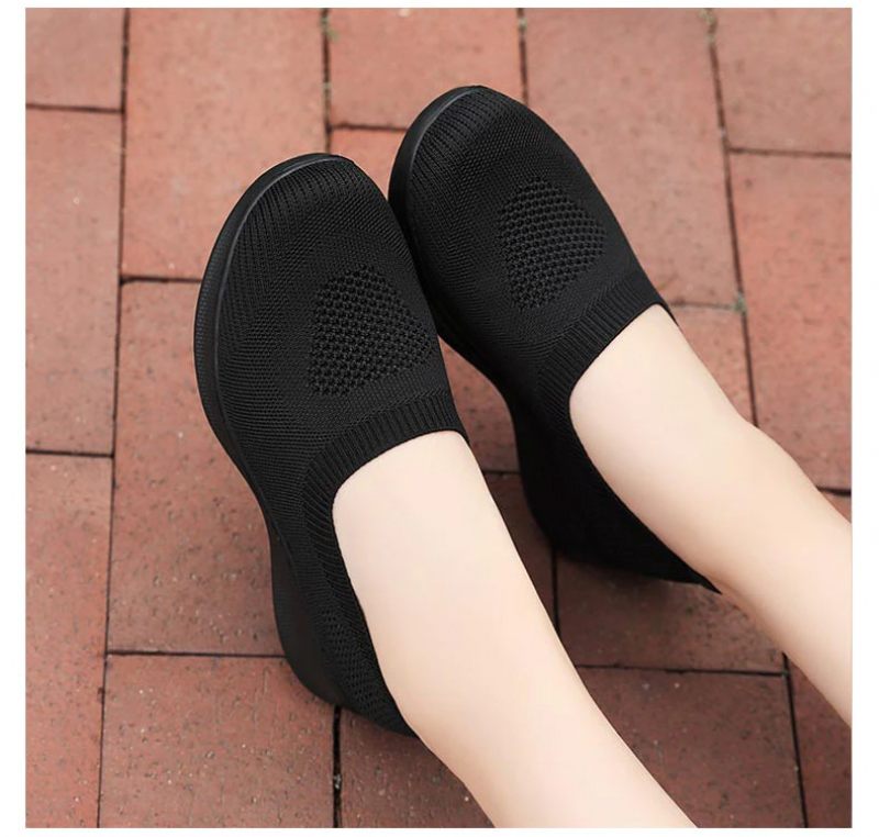 Stela Slip-on Svarta Skor För Kvinnor - Svart