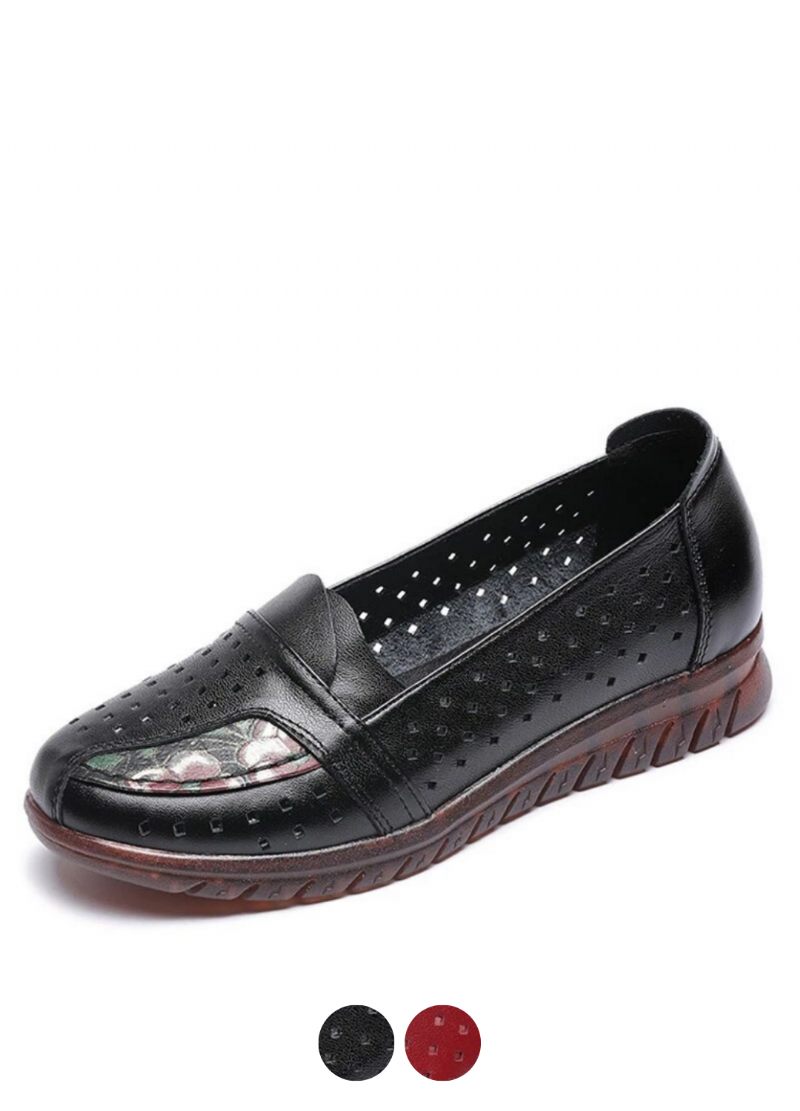 Stella Slip-on Skor I Äkta Läder För Kvinnor