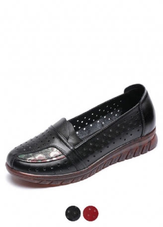 Stella Slip-on Skor I Äkta Läder För Kvinnor