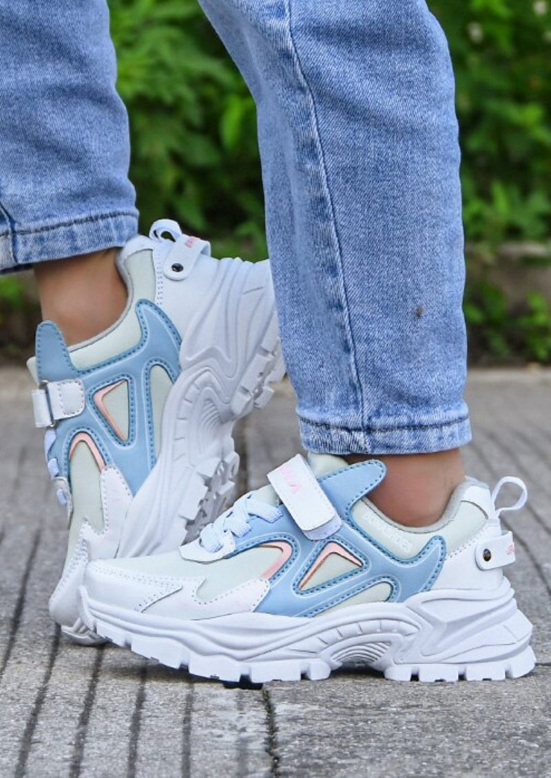 Steve Unisex Modesneaker För Barn - Vit