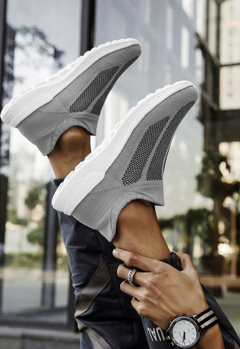 Stevenson Modesneakers För Män - Grå