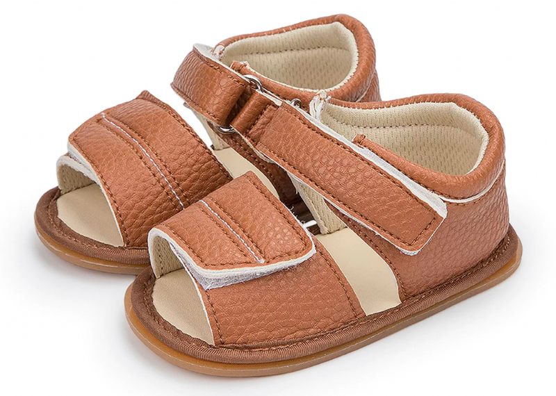 Stormi Baby Casual Flicksandaler - Kaffe 1
