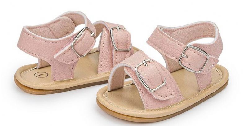 Stormi Baby Casual Flicksandaler - Kaffe 1
