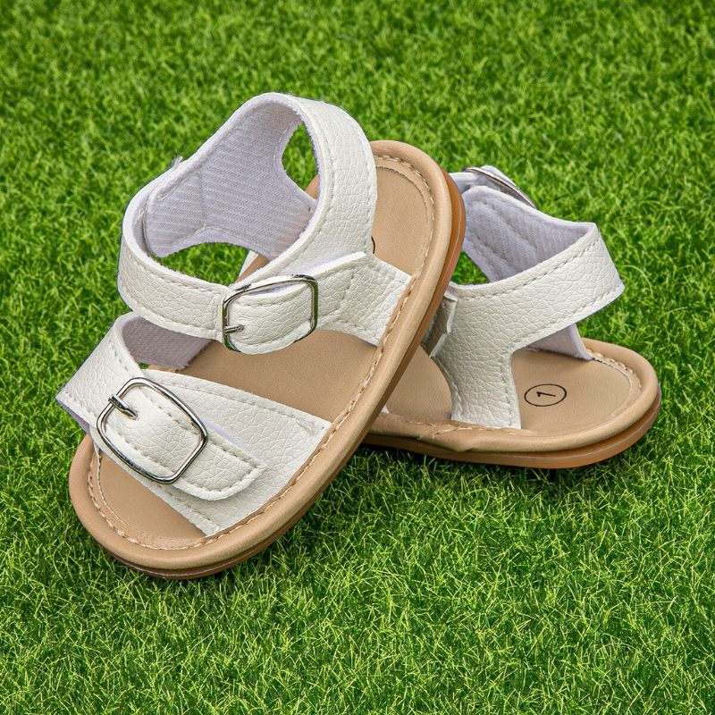 Stormi Baby Casual Flicksandaler - Kaffe 1