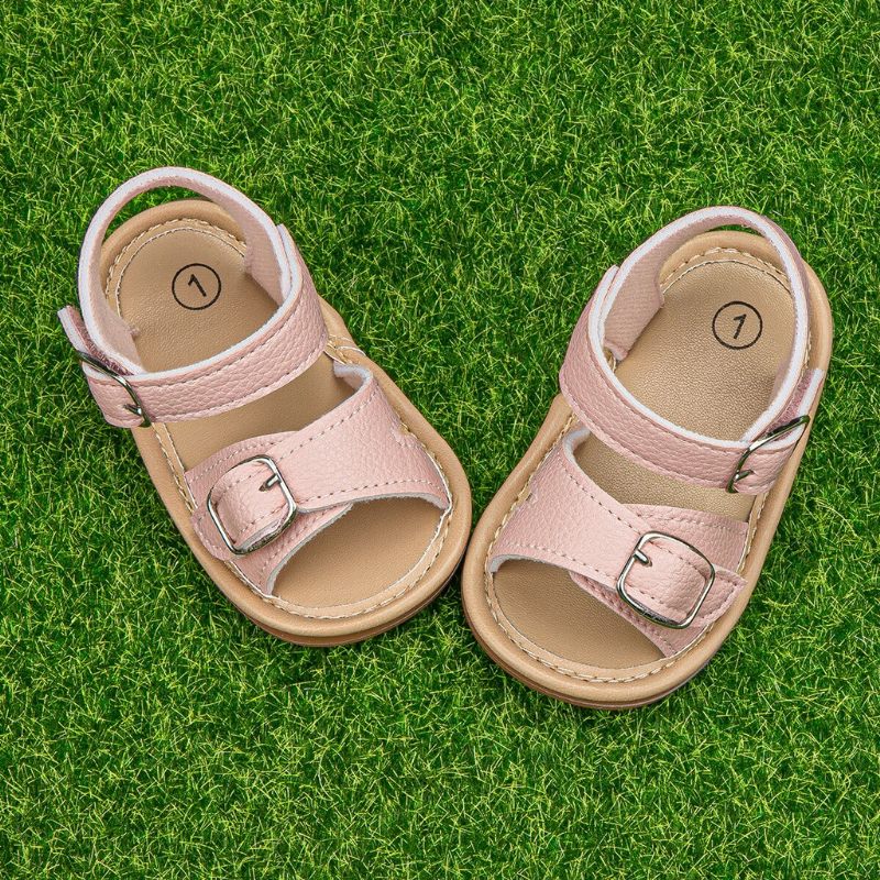 Stormi Baby Casual Flicksandaler - Kaffe 1