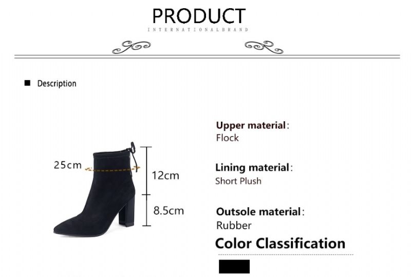Sulena Booties Ankellängd - Svart
