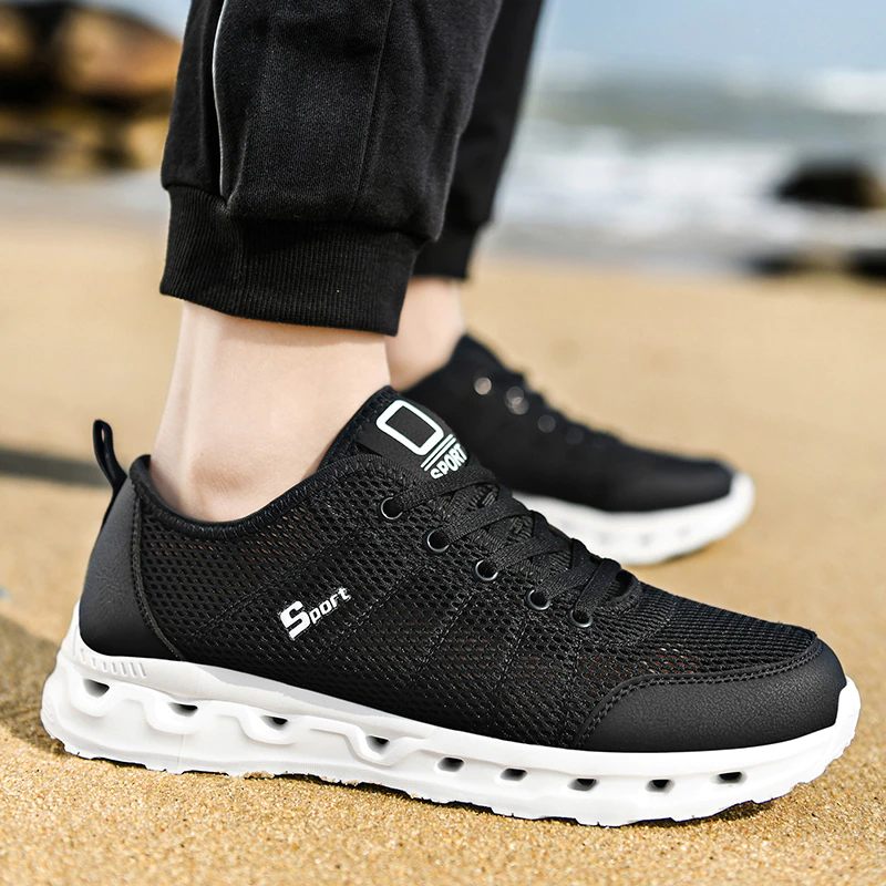 Sun Fashion Sneakers För Män - Svart