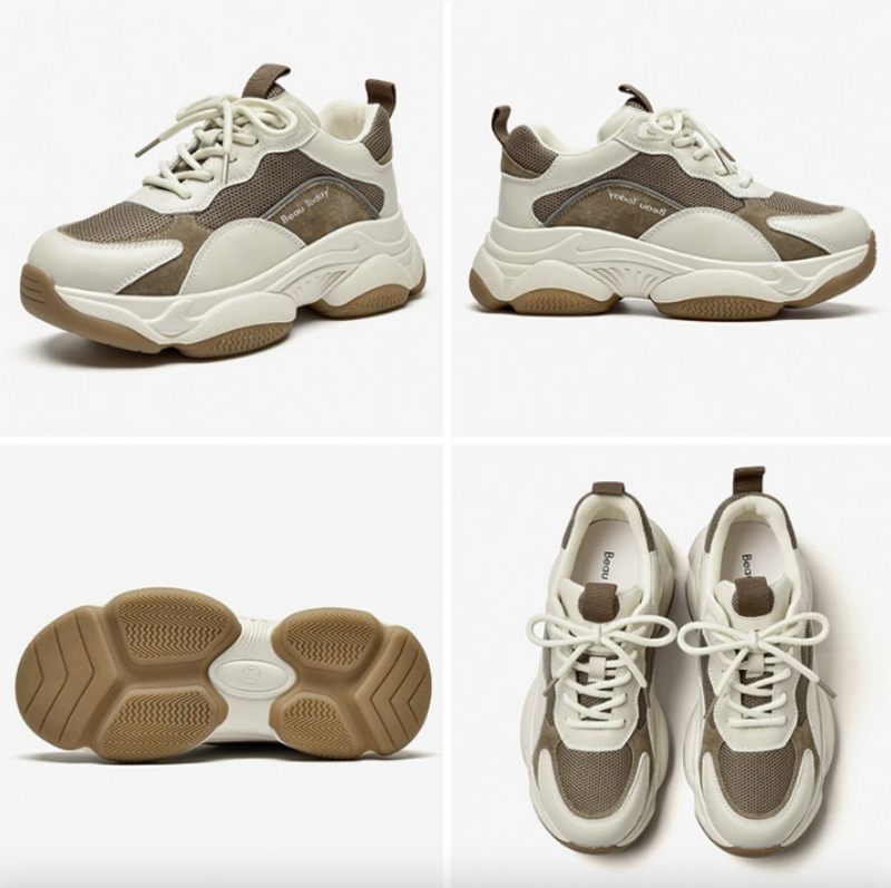 Tabatha Sneaker Dam - Brun