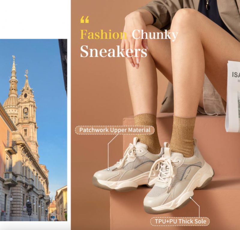 Tabatha Sneaker Dam - Brun