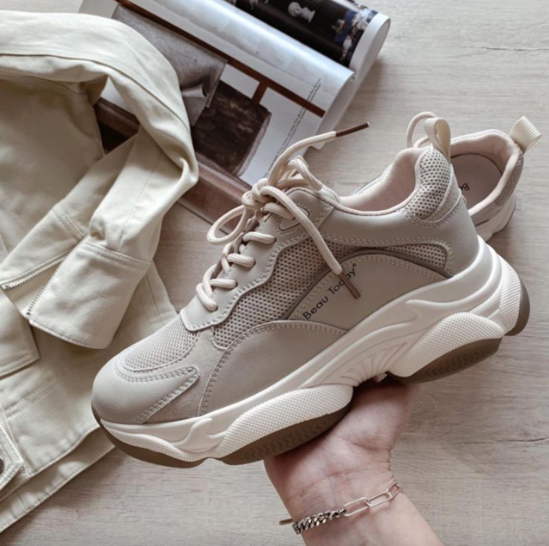 Tabatha Sneaker Dam - Brun