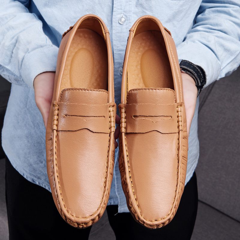 Tagliafico Herr Loafers Klänning Skor - Vit