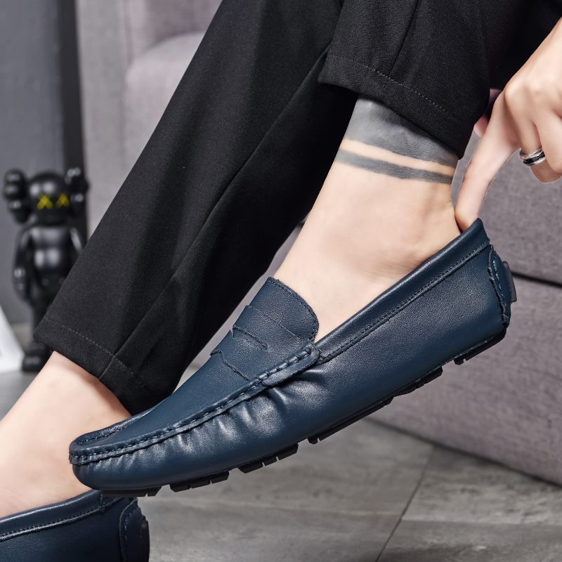 Tagliafico Herr Loafers Klänning Skor - Vit