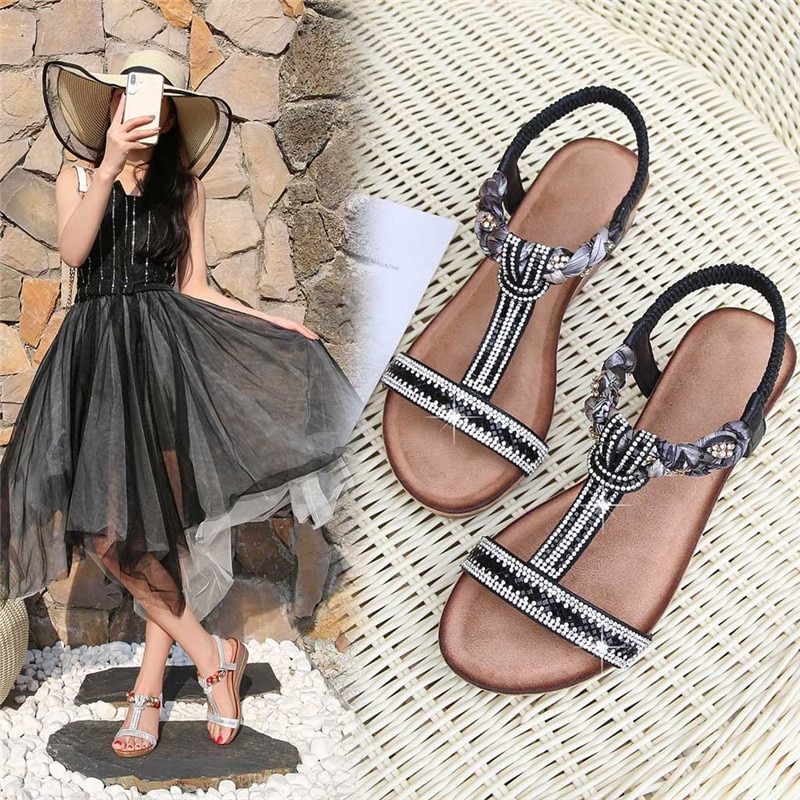 Tamara Damwedgar Summer Sandal - Guld
