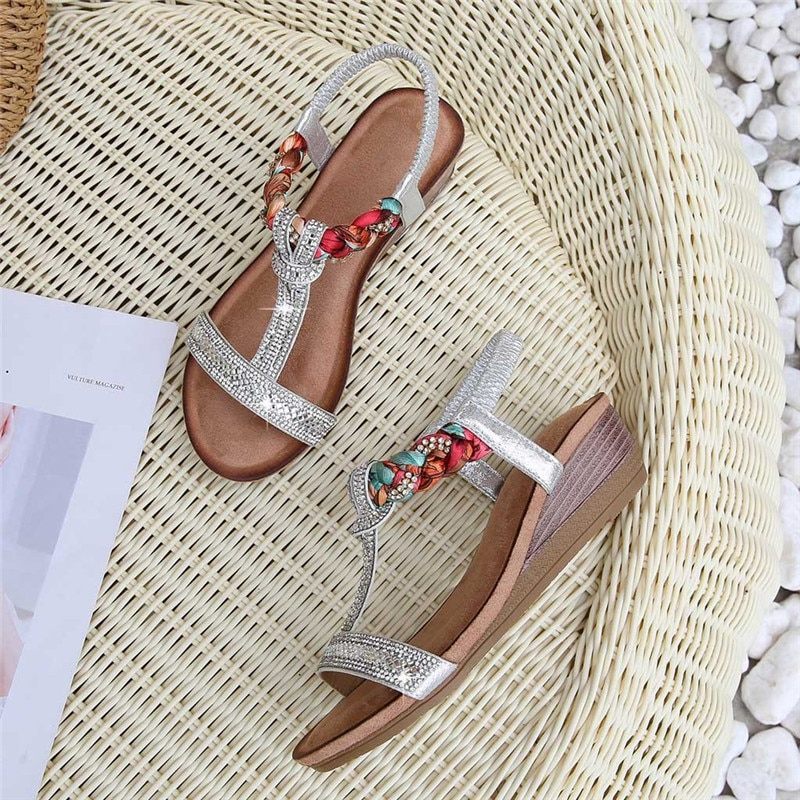Tamara Damwedgar Summer Sandal - Guld