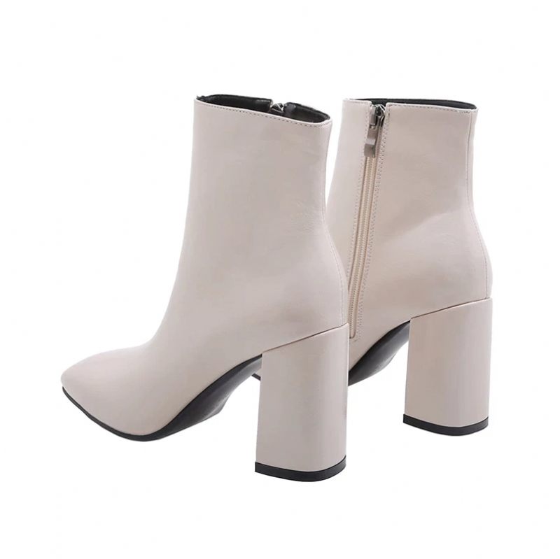 Tamayo Boots Ankelhöjd - Beige