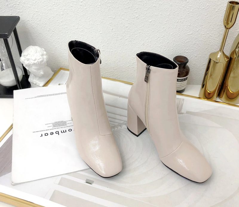 Tamayo Boots Ankelhöjd - Beige