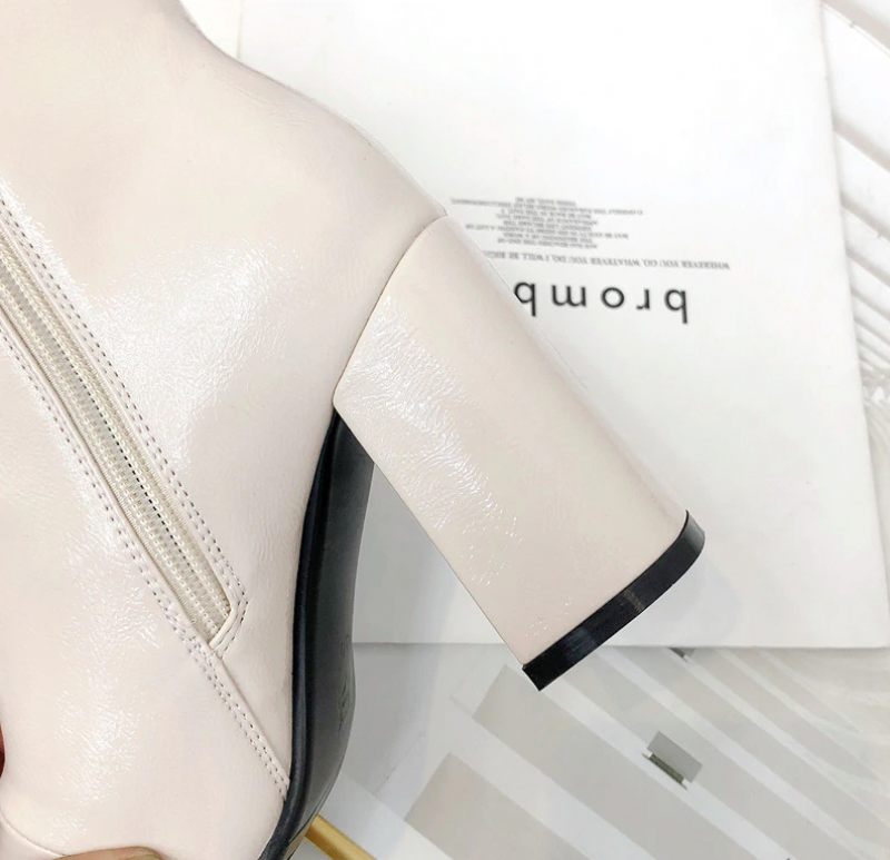 Tamayo Boots Ankelhöjd - Beige