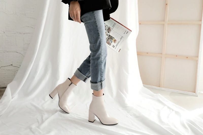 Tamayo Boots Ankelhöjd - Beige