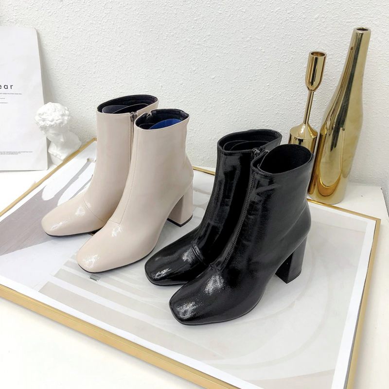 Tamayo Boots Ankelhöjd - Beige