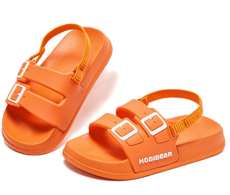 Tangan Baby Pojkar Utomhus Sandal - Orange