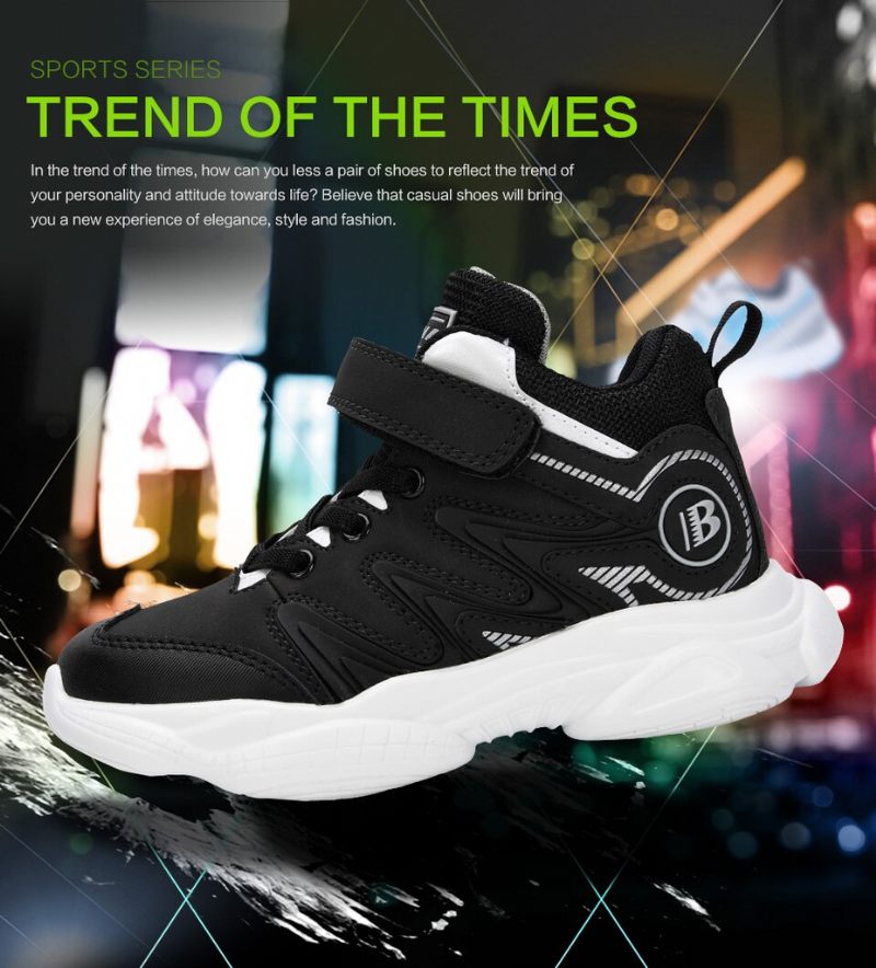Tanji High Top Sneaker För Pojkar - Oliv