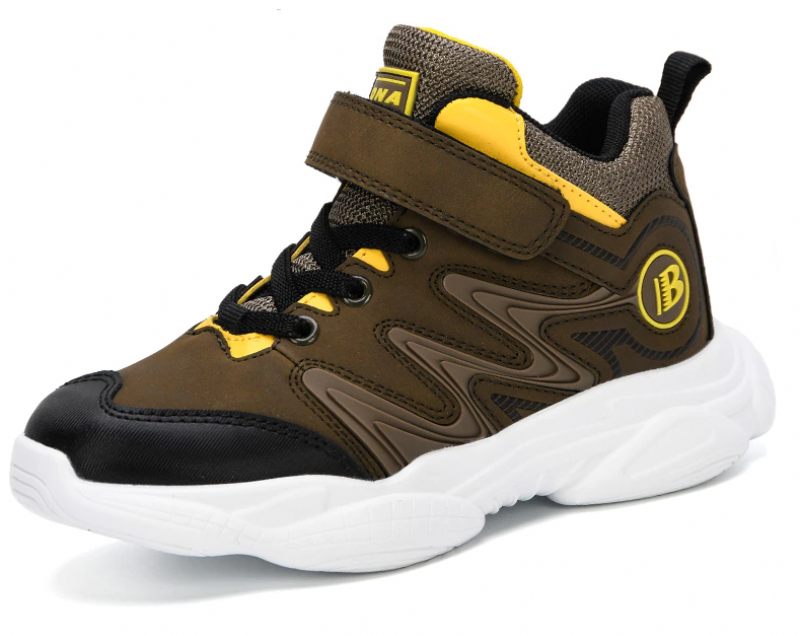 Tanji High Top Sneaker För Pojkar - Oliv