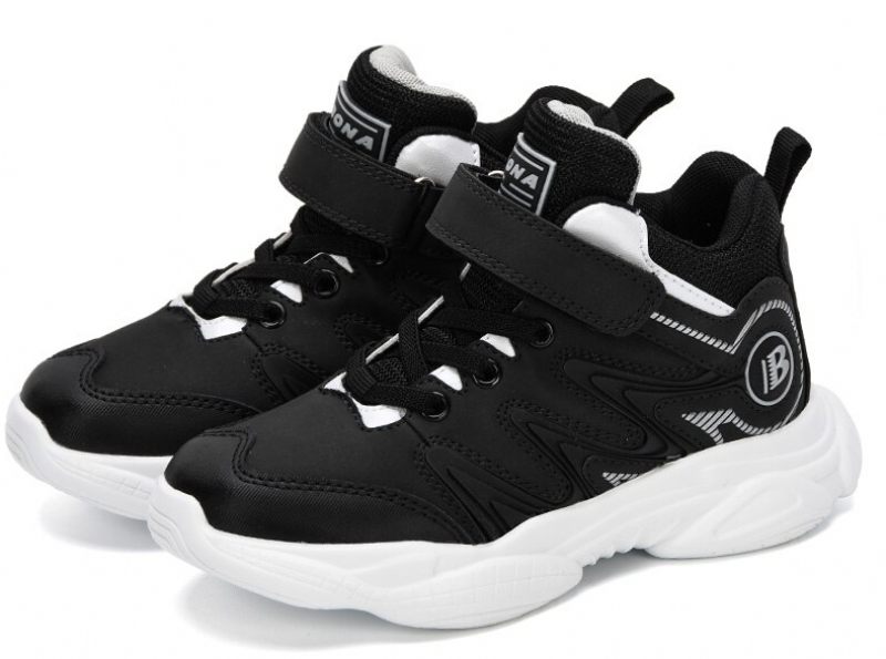Tanji High Top Sneaker För Pojkar - Oliv