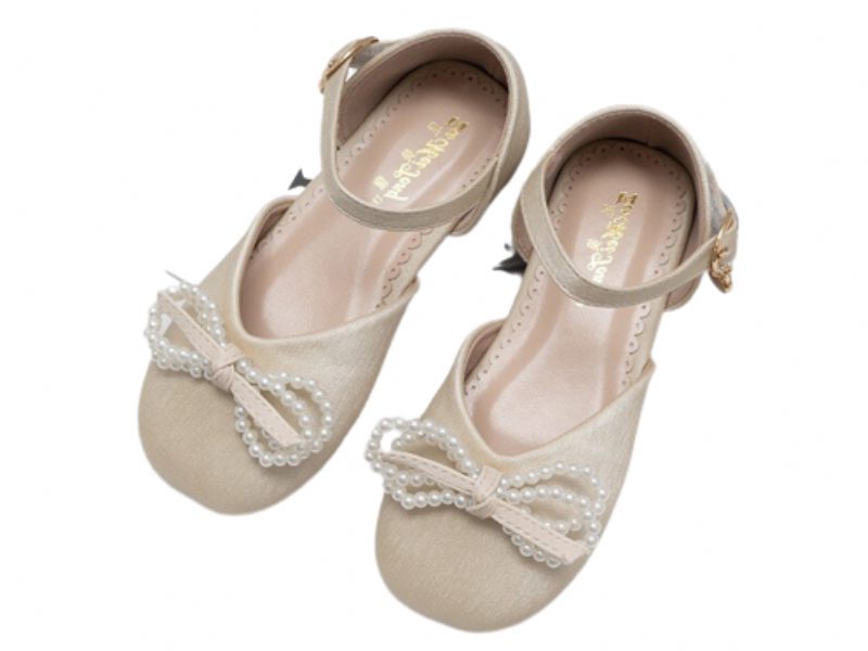 Tarah Platta Flickskor - Beige