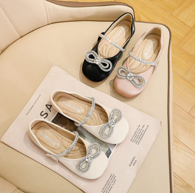 Tarah Platta Flickskor - Beige