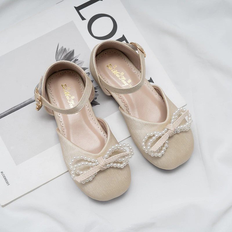 Tarah Platta Flickskor - Beige