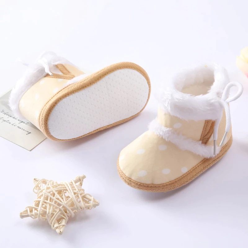Tarmiel Baby Varm Stövel För Pojkar - Beige