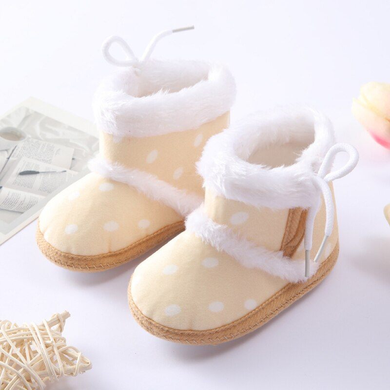 Tarmiel Baby Varm Stövel För Pojkar - Beige