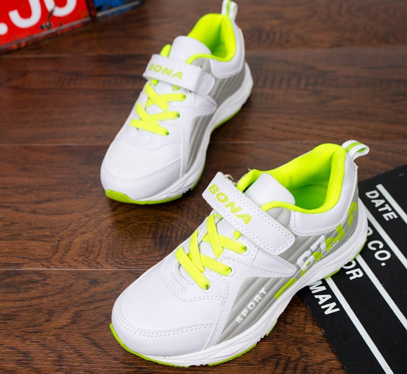 Tayron Pojkar Casual Sneaker - Vit