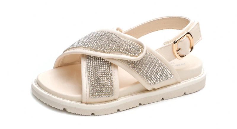 Teffy Strandsandaler För Flickor - Beige